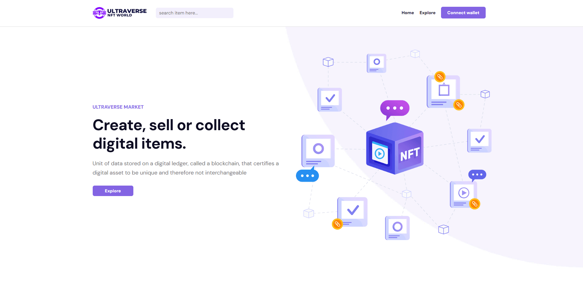 Ultraverse NFT Marketplace